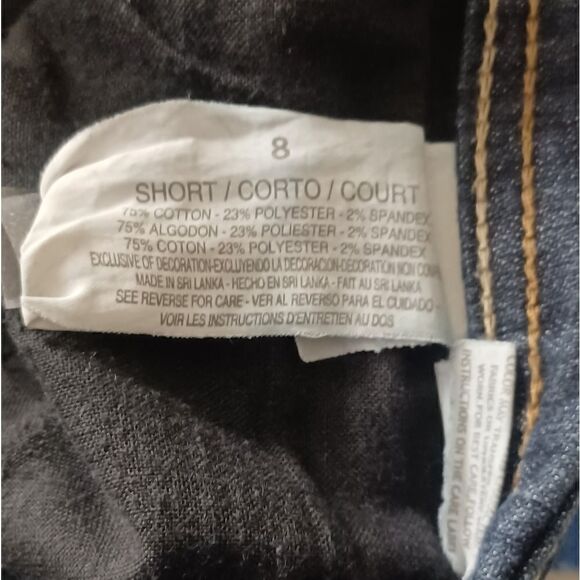 549618.....Gloria Vanderbilt Straight leg Jeans Size 8, W28 27"Inseam 10"Rise - Picture 5 of 5